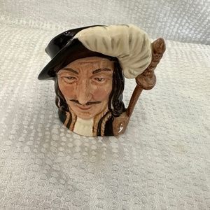 Royal Doulton, vintage 1955, miniature porcelain Toby Jug